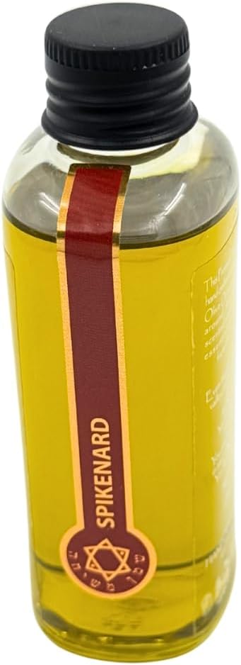Salboljeboutique handgjord i det heliga landet Israel – 100 % naturliga ingredienser, ren jungfruolja, dofter av den heliga bibeln – andliga övningar, Spikenard – 30 ml