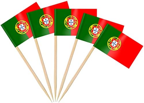 AhfuLife 100/200 st Israels tandpetarflaggor tårtdekorationer, Israels cocktailpinne flagga för smörgås mat cupcake toppers servis, världscupa, festtillbehör, pub, kungligt evenemang dekor (100 st)