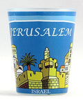 Jerusalem Israel Gammal stad Shotglas
