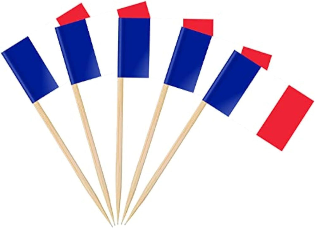 AhfuLife 100/200 st Israels tandpetarflaggor tårtdekorationer, Israels cocktailpinne flagga för smörgås mat cupcake toppers servis, världscupa, festtillbehör, pub, kungligt evenemang dekor (100 st)