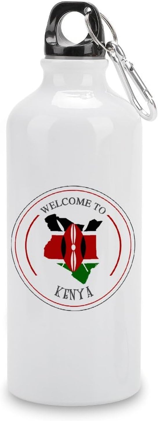 Welocme to Israel 20 oz vakuumisolerad sport vattenflaska Israels nationella flagga vattenflaska för ridning camping sport träning och utomhussport flaska