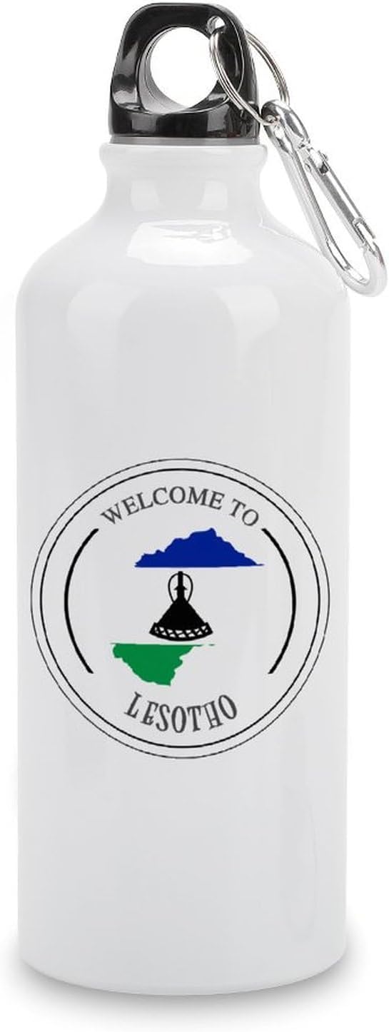 Welocme to Israel 20 oz vakuumisolerad sport vattenflaska Israels nationella flagga vattenflaska för ridning camping sport träning och utomhussport flaska