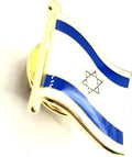 Israel israelisk metall emalj land flagga pin emblem, Metall