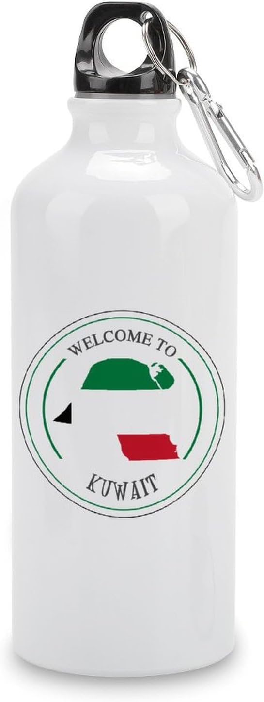 Welocme to Israel 20 oz vakuumisolerad sport vattenflaska Israels nationella flagga vattenflaska för ridning camping sport träning och utomhussport flaska
