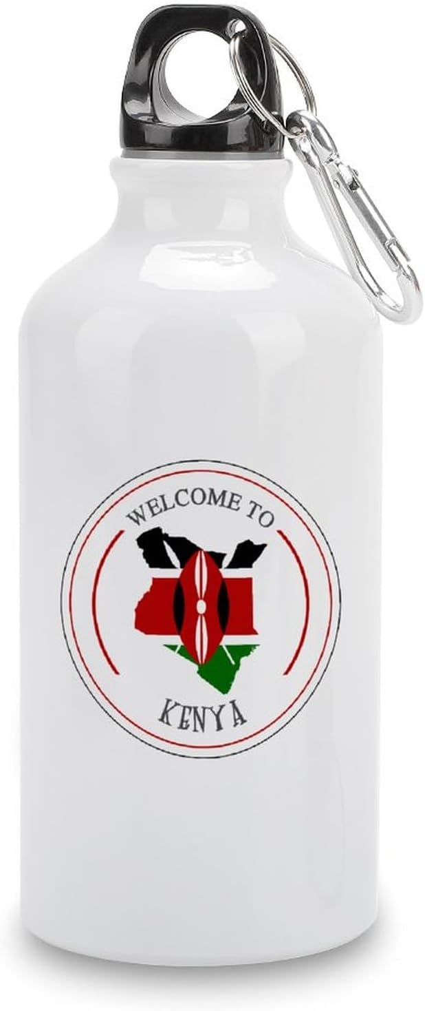 Welocme to Israel 20 oz vakuumisolerad sport vattenflaska Israels nationella flagga vattenflaska för ridning camping sport träning och utomhussport flaska