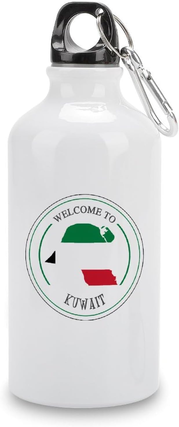 Welocme to Israel 20 oz vakuumisolerad sport vattenflaska Israels nationella flagga vattenflaska för ridning camping sport träning och utomhussport flaska