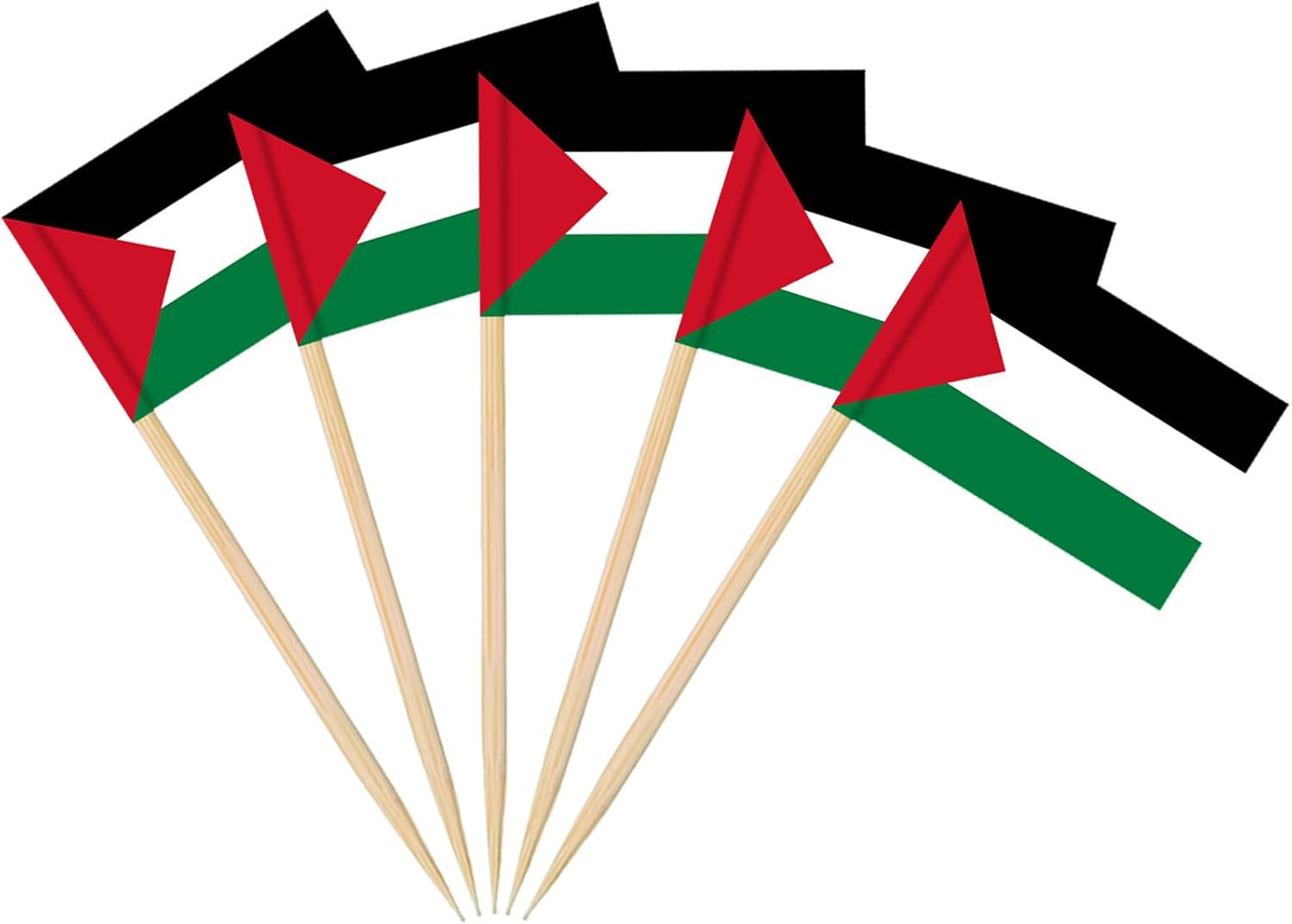 AhfuLife 100/200 st Israels tandpetarflaggor tårtdekorationer, Israels cocktailpinne flagga för smörgås mat cupcake toppers servis, världscupa, festtillbehör, pub, kungligt evenemang dekor (100 st)