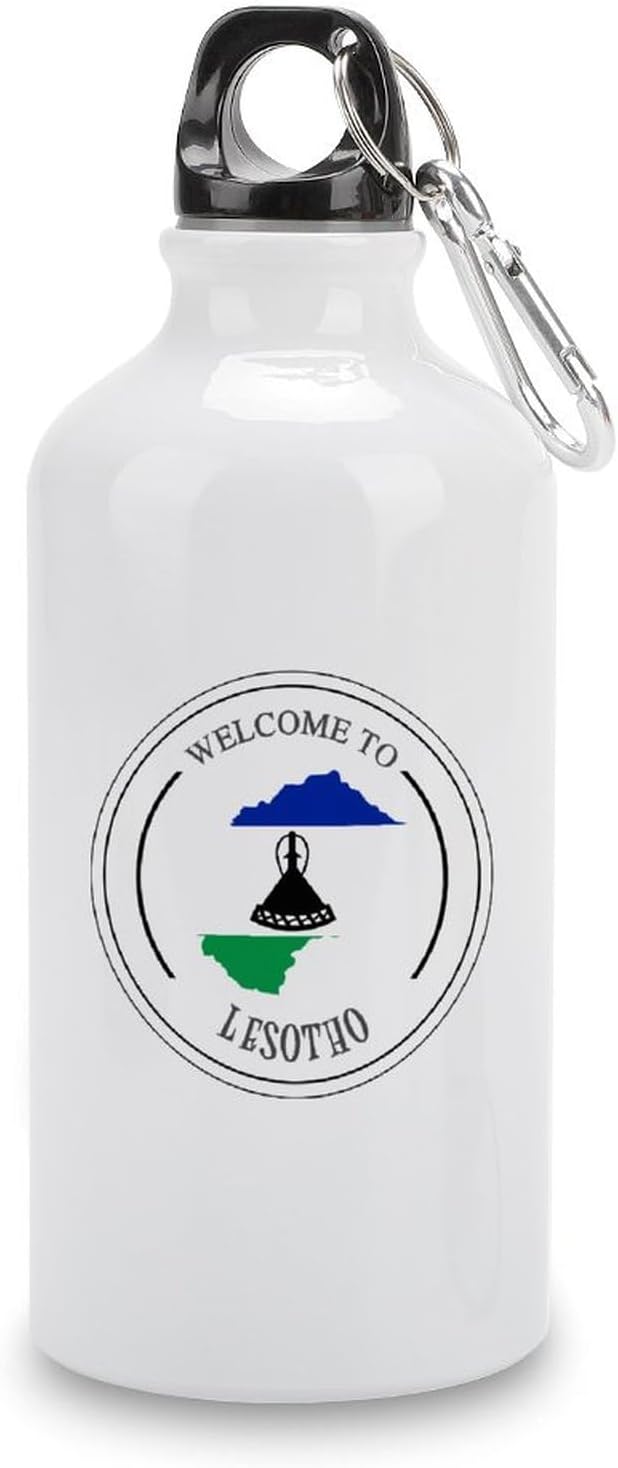 Welocme to Israel 20 oz vakuumisolerad sport vattenflaska Israels nationella flagga vattenflaska för ridning camping sport träning och utomhussport flaska