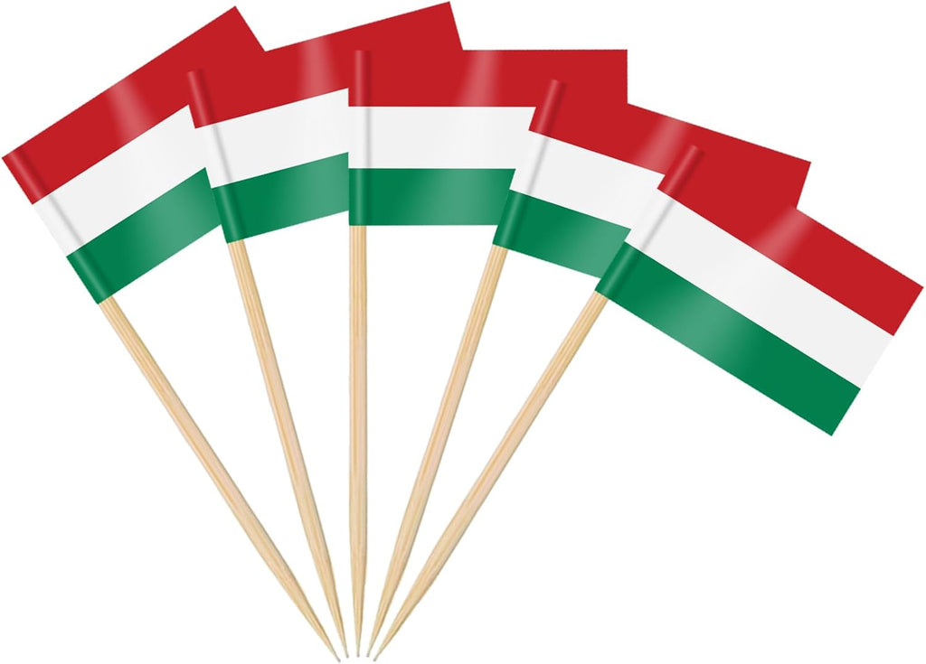 AhfuLife 100/200 st Israels tandpetarflaggor tårtdekorationer, Israels cocktailpinne flagga för smörgås mat cupcake toppers servis, världscupa, festtillbehör, pub, kungligt evenemang dekor (100 st)