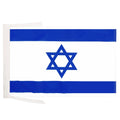 Israels flagga 45 cm x 30 cm snören – israeliska – judiska små flaggor 30 x 45 cm – banner 18 x 12 tum – AZ flagga