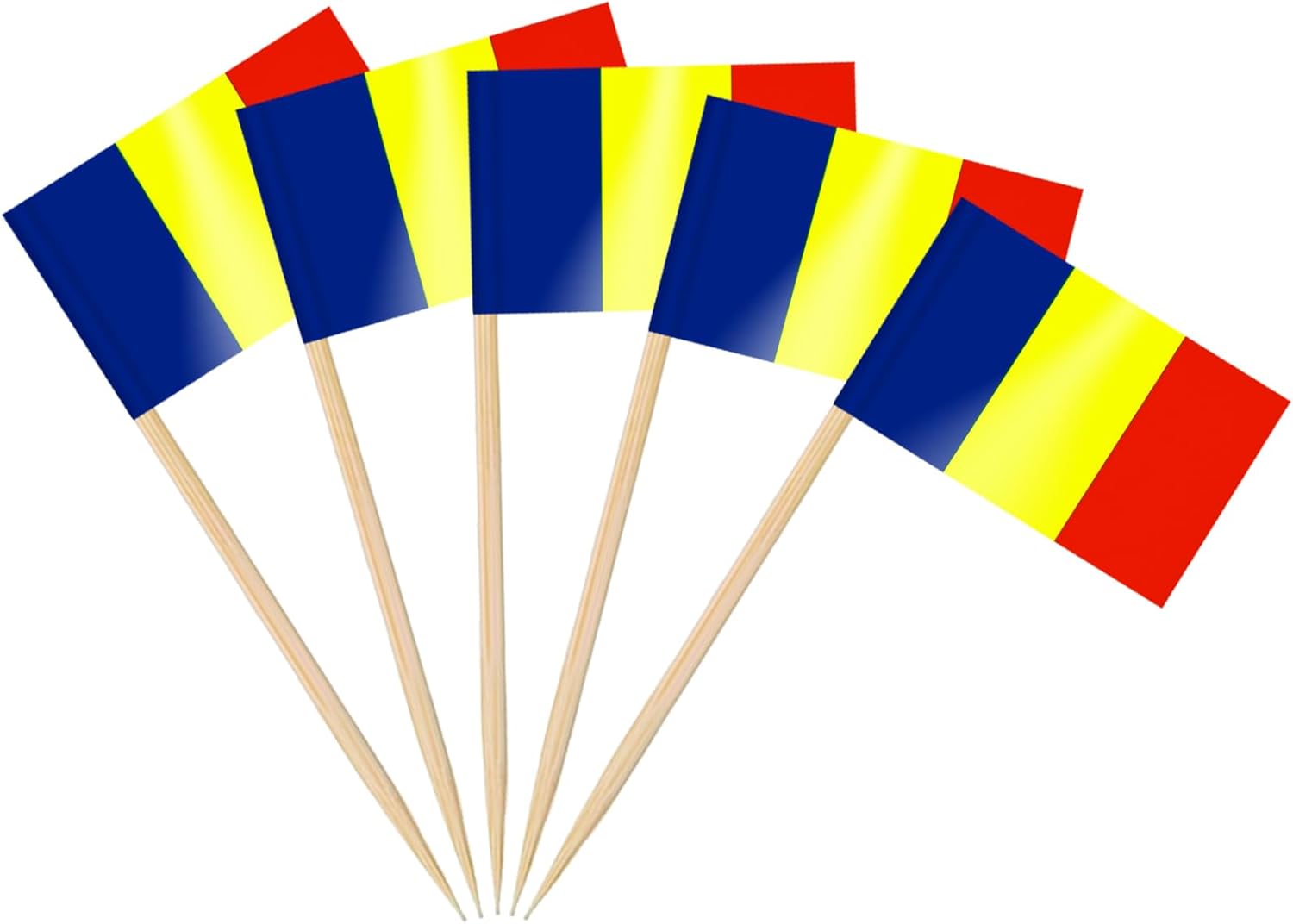 AhfuLife 100/200 st Israels tandpetarflaggor tårtdekorationer, Israels cocktailpinne flagga för smörgås mat cupcake toppers servis, världscupa, festtillbehör, pub, kungligt evenemang dekor (100 st)
