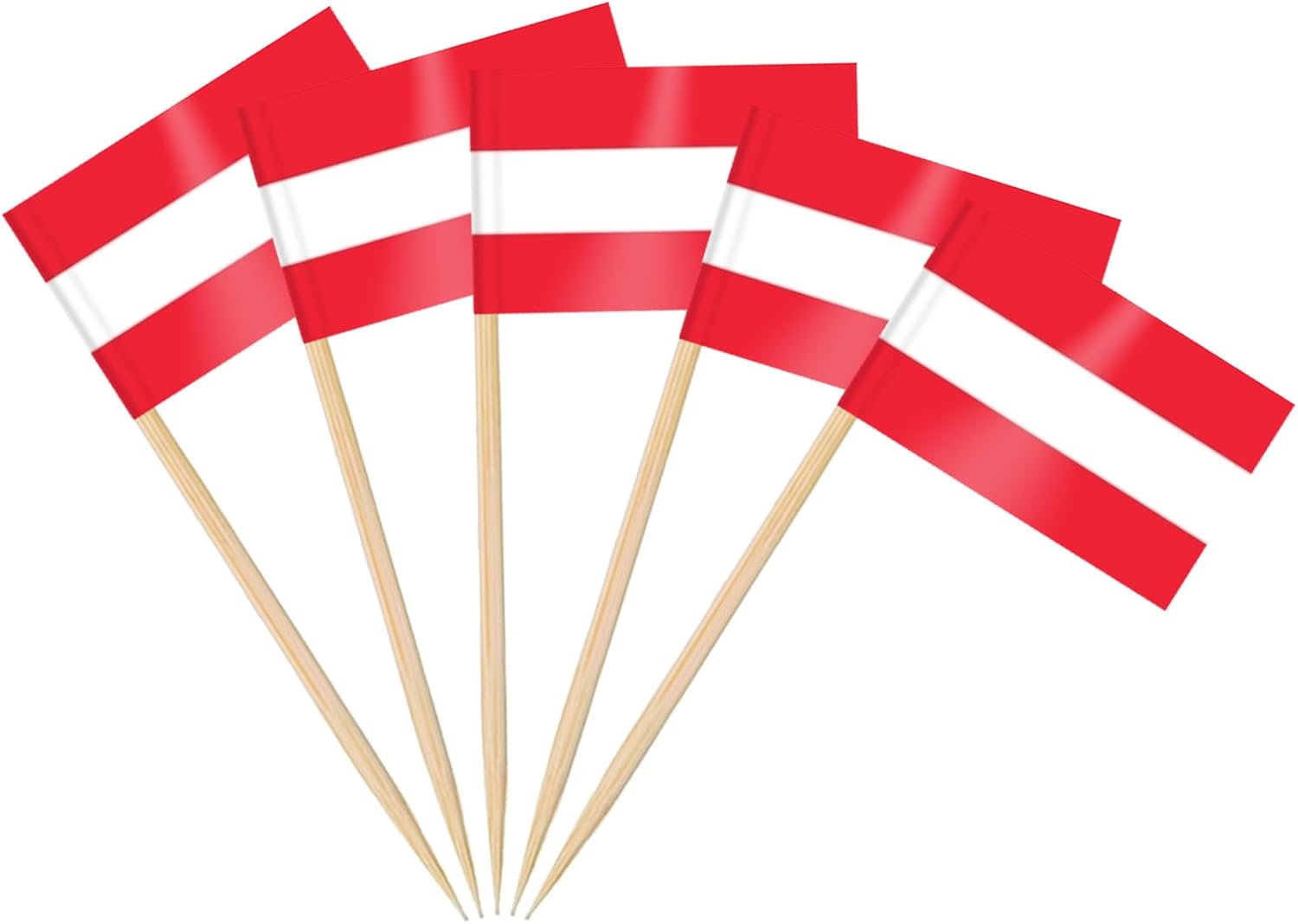 AhfuLife 100/200 st Israels tandpetarflaggor tårtdekorationer, Israels cocktailpinne flagga för smörgås mat cupcake toppers servis, världscupa, festtillbehör, pub, kungligt evenemang dekor (100 st)