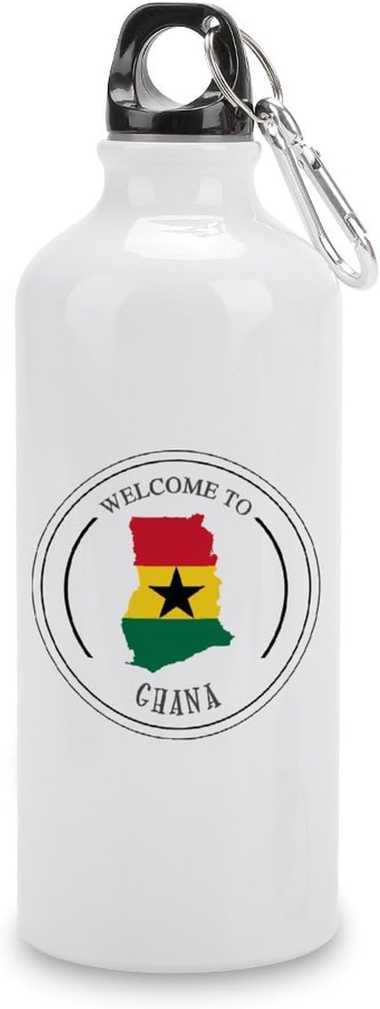 Welocme to Israel 20 oz vakuumisolerad sport vattenflaska Israels nationella flagga vattenflaska för ridning camping sport träning och utomhussport flaska