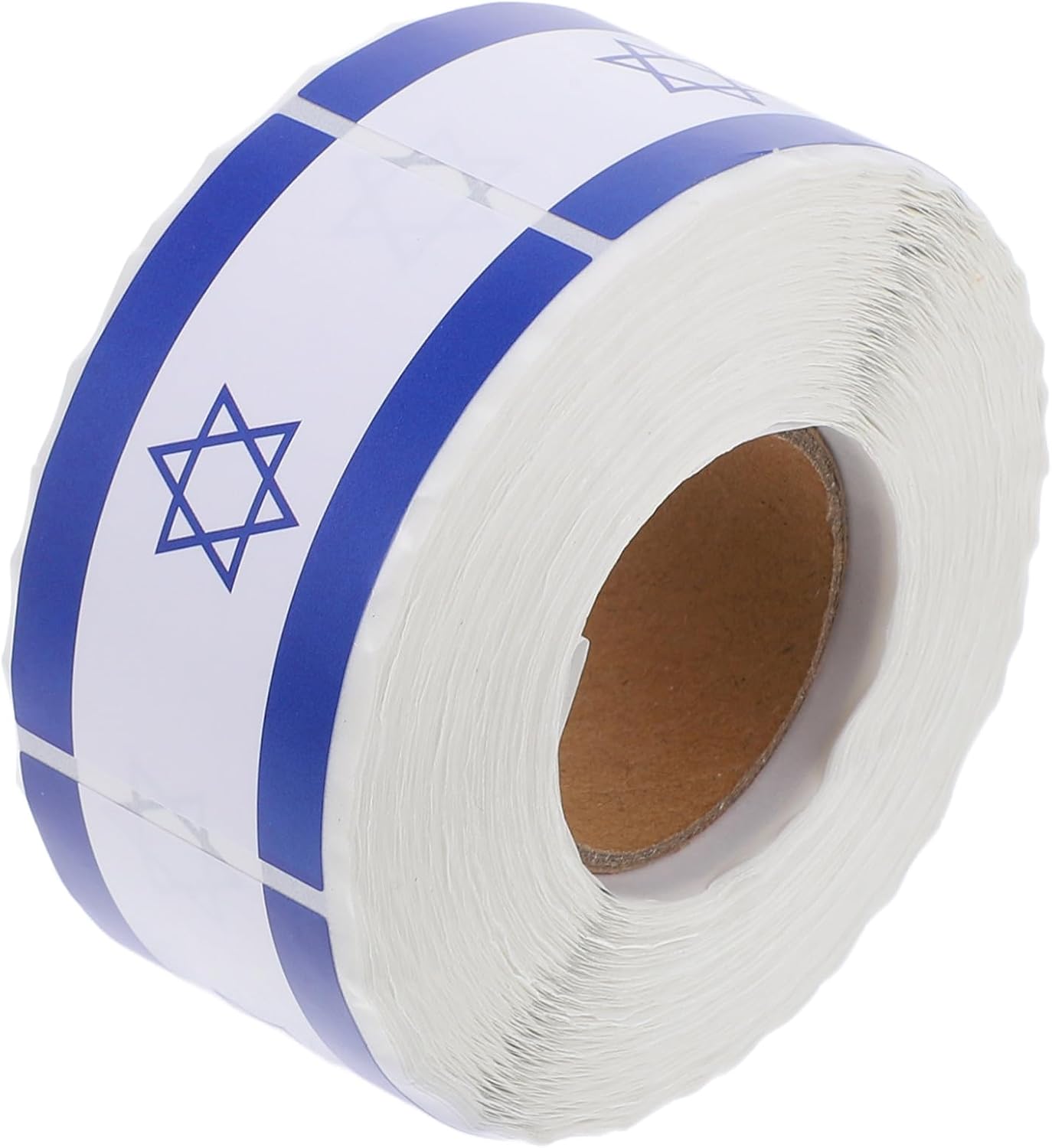 Israel Flag Klistermärken Rulle Aestetiska DIY Planner Dekaler för Bilar Ryggsäckar Laptop Vattenflaskor Patriotic Scrapbook Decals utan Rest