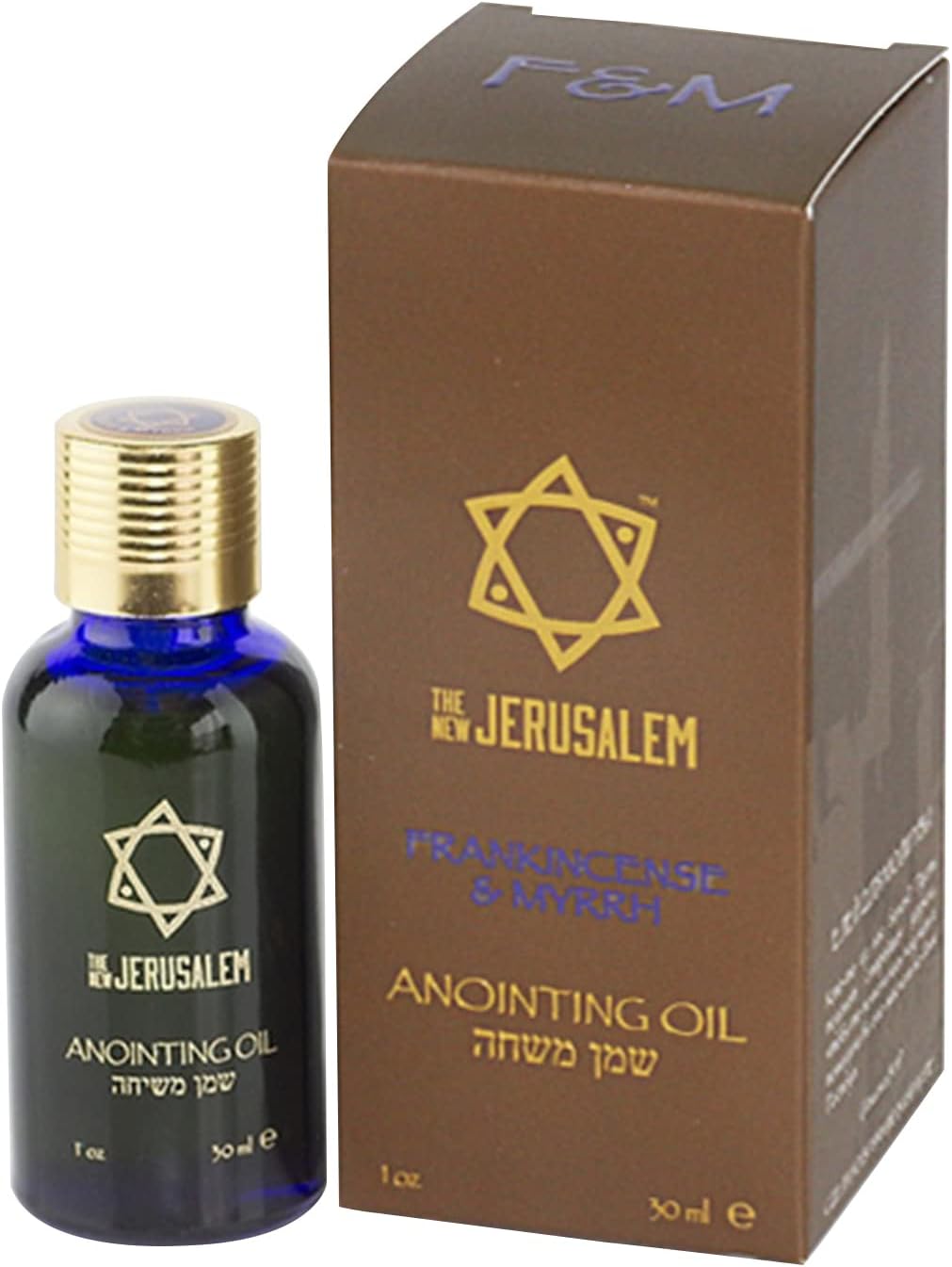 Salboljeboutique handgjord i det heliga landet Israel – 100 % naturliga ingredienser, ren jungfruolja, dofter av den heliga bibeln – andliga övningar, Spikenard – 30 ml
