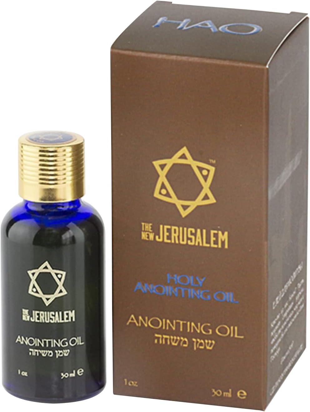 Salboljeboutique handgjord i det heliga landet Israel – 100 % naturliga ingredienser, ren jungfruolja, dofter av den heliga bibeln – andliga övningar, Spikenard – 30 ml