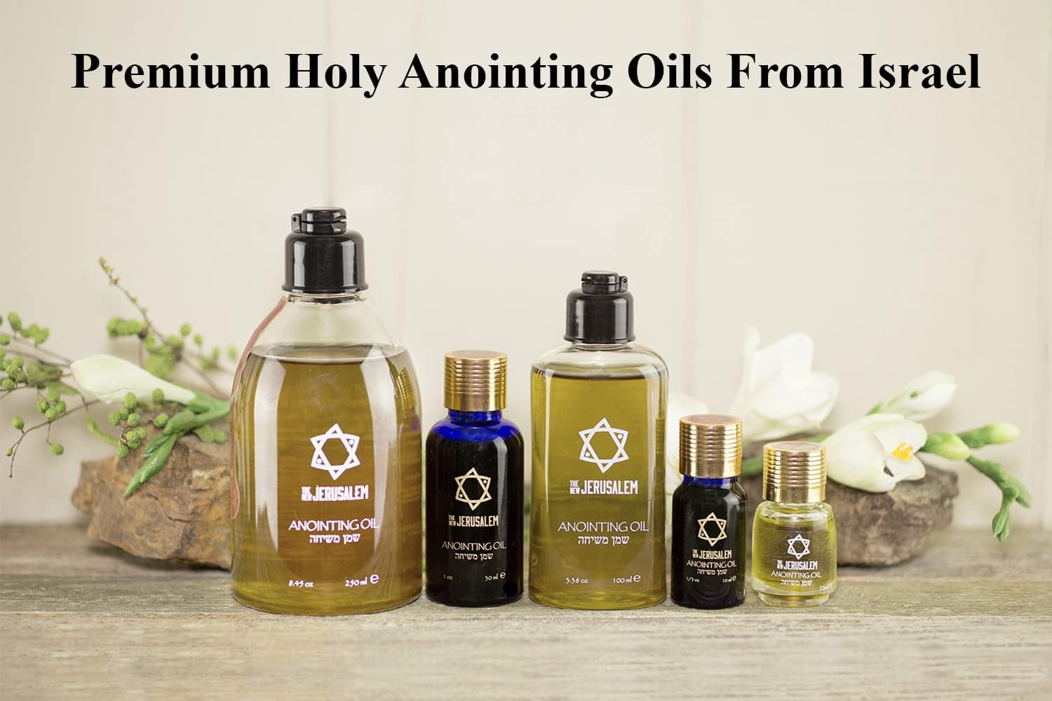 Salboljeboutique handgjord i det heliga landet Israel – 100 % naturliga ingredienser, ren jungfruolja, dofter av den heliga bibeln – andliga övningar, Spikenard – 30 ml