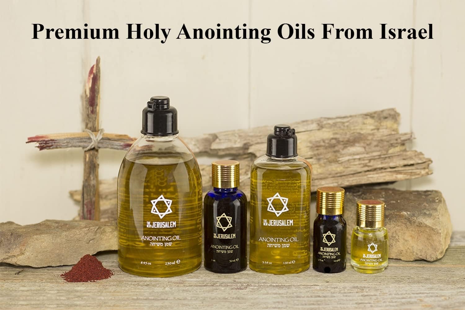 Salboljeboutique handgjord i det heliga landet Israel – 100 % naturliga ingredienser, ren jungfruolja, dofter av den heliga bibeln – andliga övningar, Spikenard – 30 ml