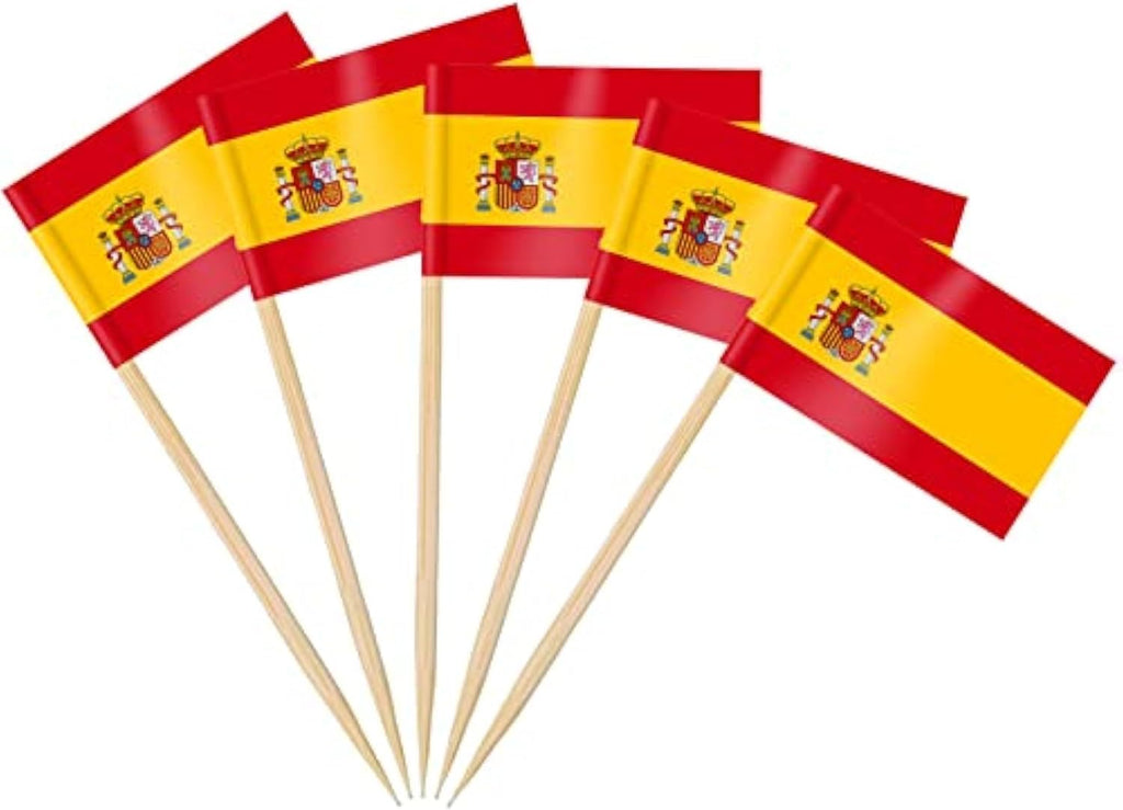 AhfuLife 100/200 st Israels tandpetarflaggor tårtdekorationer, Israels cocktailpinne flagga för smörgås mat cupcake toppers servis, världscupa, festtillbehör, pub, kungligt evenemang dekor (100 st)