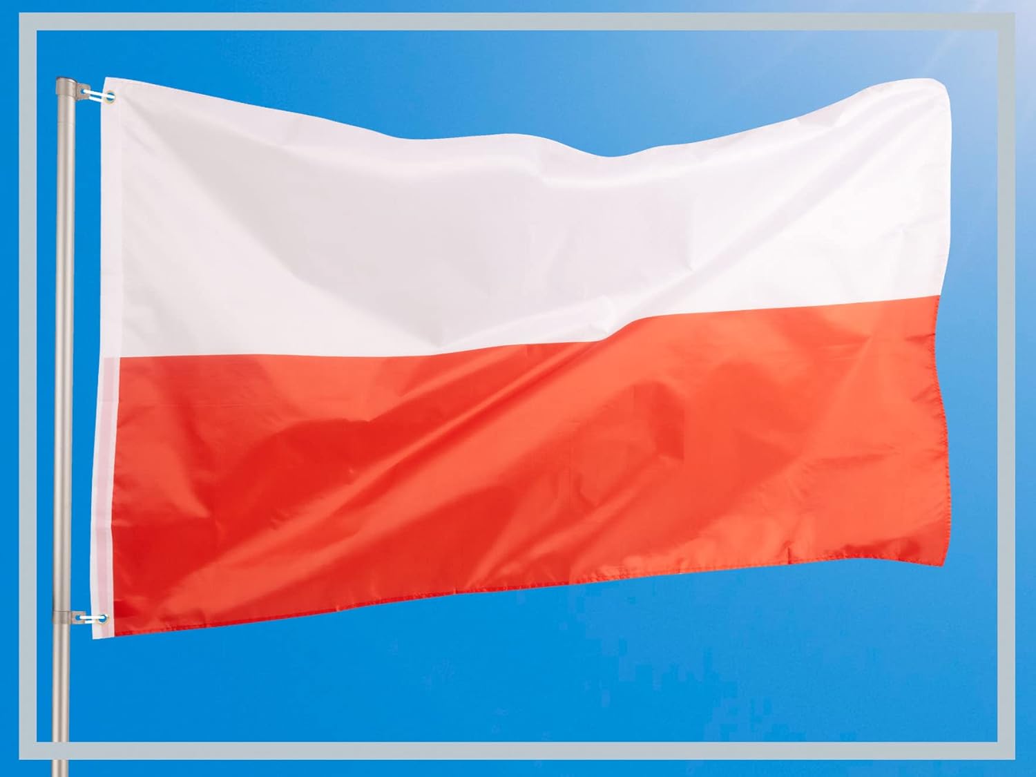 aricona flaggor - Israels flagga med 2 metallöglor, väderbeständiga - israelisk flagga 90 x 150 cm