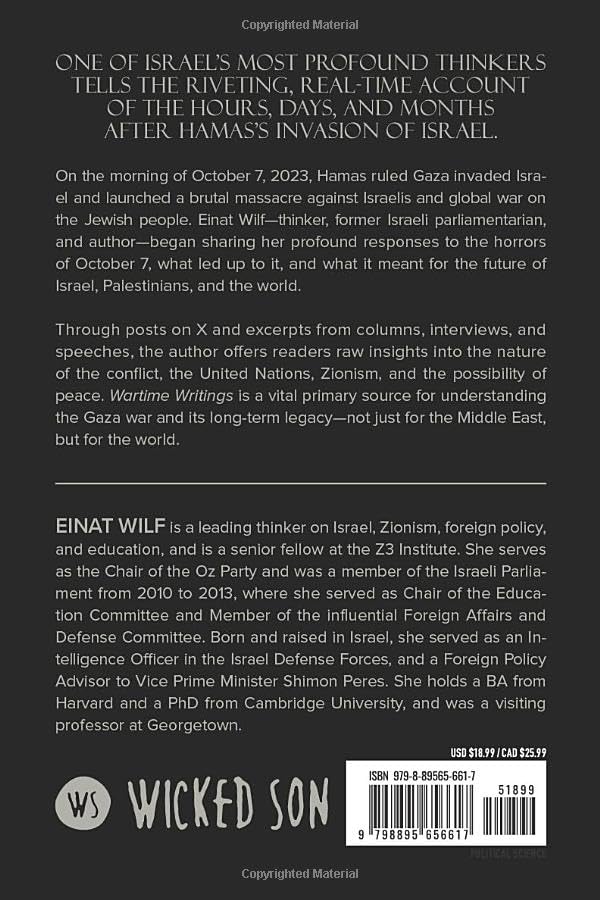 Wartime Writings: Making Sense of October 7 and Its Aftermath
