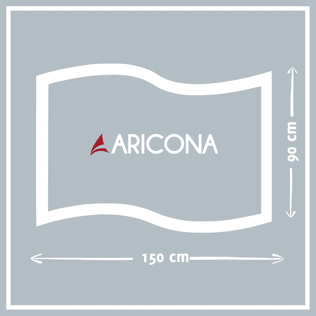 aricona flaggor - Israels flagga med 2 metallöglor, väderbeständiga - israelisk flagga 90 x 150 cm