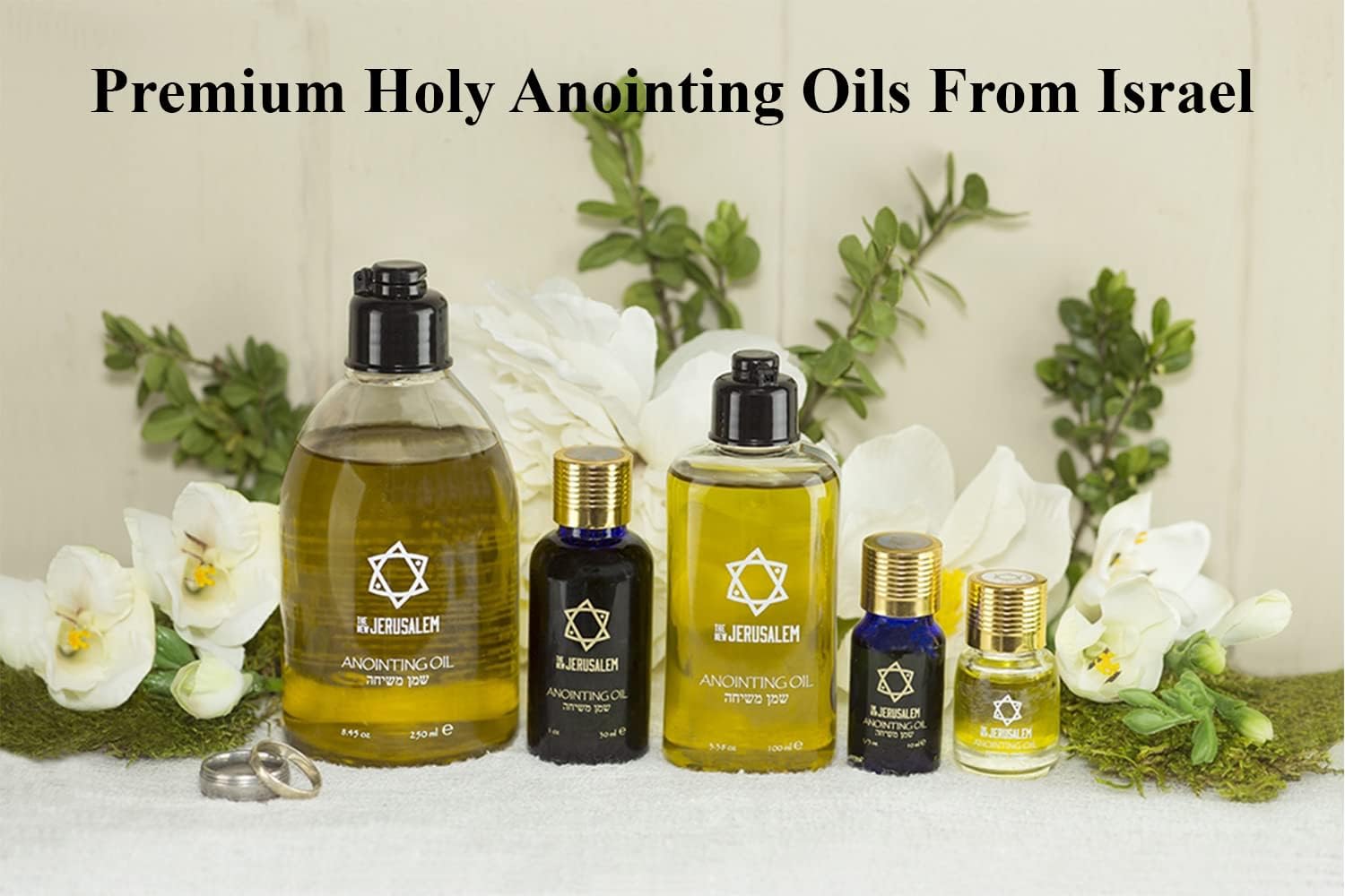 Salboljeboutique handgjord i det heliga landet Israel – 100 % naturliga ingredienser, ren jungfruolja, dofter av den heliga bibeln – andliga övningar, Spikenard – 30 ml