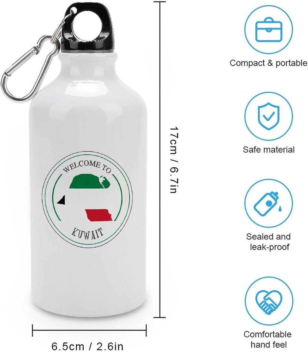 Welocme to Israel 20 oz vakuumisolerad sport vattenflaska Israels nationella flagga vattenflaska för ridning camping sport träning och utomhussport flaska