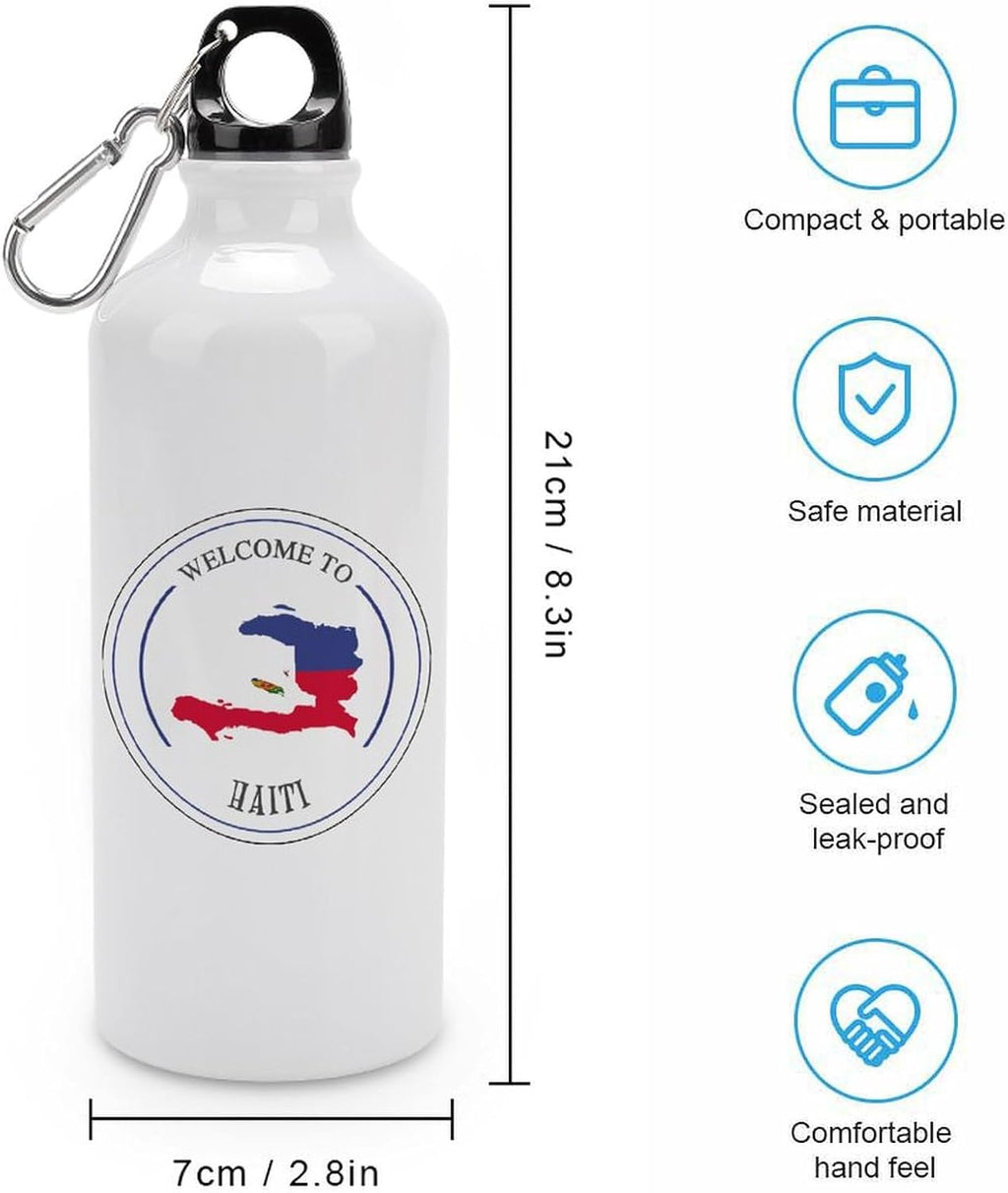 Welocme to Israel 20 oz vakuumisolerad sport vattenflaska Israels nationella flagga vattenflaska för ridning camping sport träning och utomhussport flaska