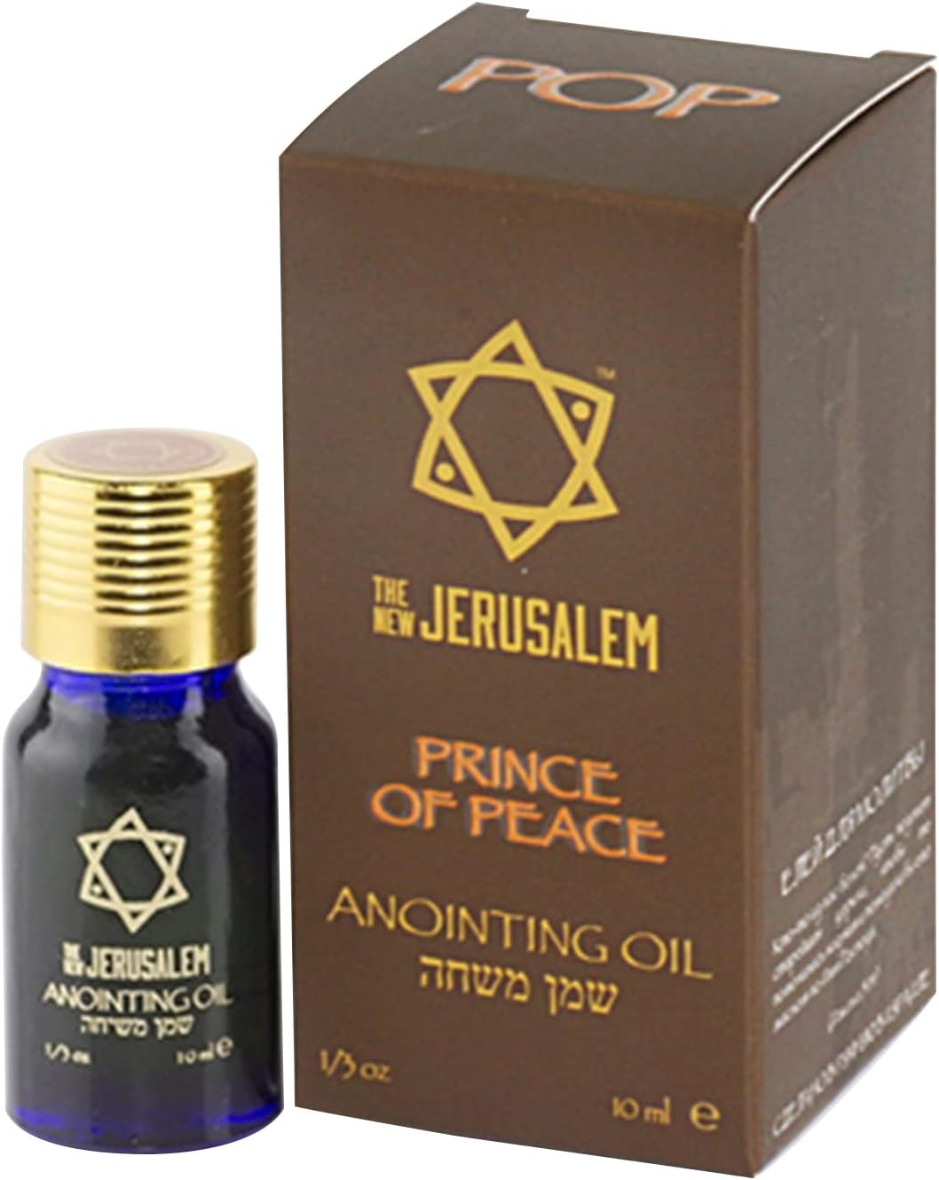 Salboljeboutique handgjord i det heliga landet Israel – 100 % naturliga ingredienser, ren jungfruolja, dofter av den heliga bibeln – andliga övningar, Spikenard – 30 ml