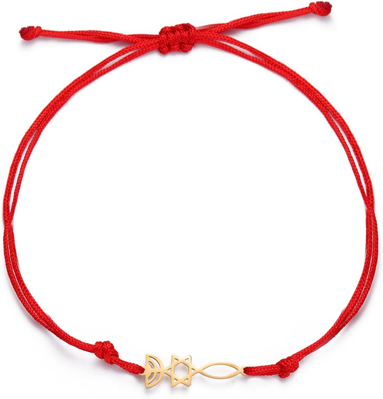 UNIFT Judisk Davidsstjärna ljusstake armband för kvinnor rostfritt stål retro israel ljusstake davidsstjärna armband Hanukkah smycken