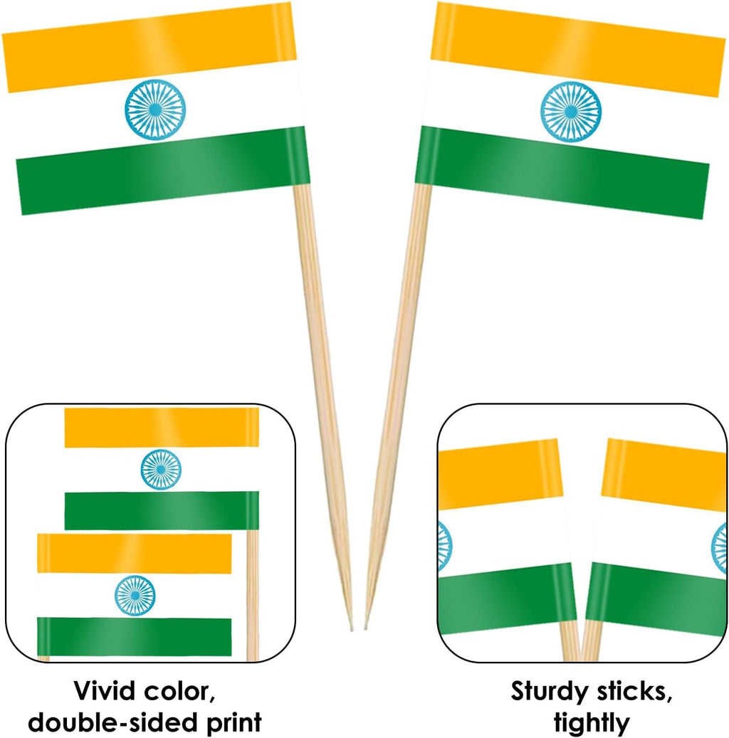 AhfuLife 100/200 st Israels tandpetarflaggor tårtdekorationer, Israels cocktailpinne flagga för smörgås mat cupcake toppers servis, världscupa, festtillbehör, pub, kungligt evenemang dekor (100 st)