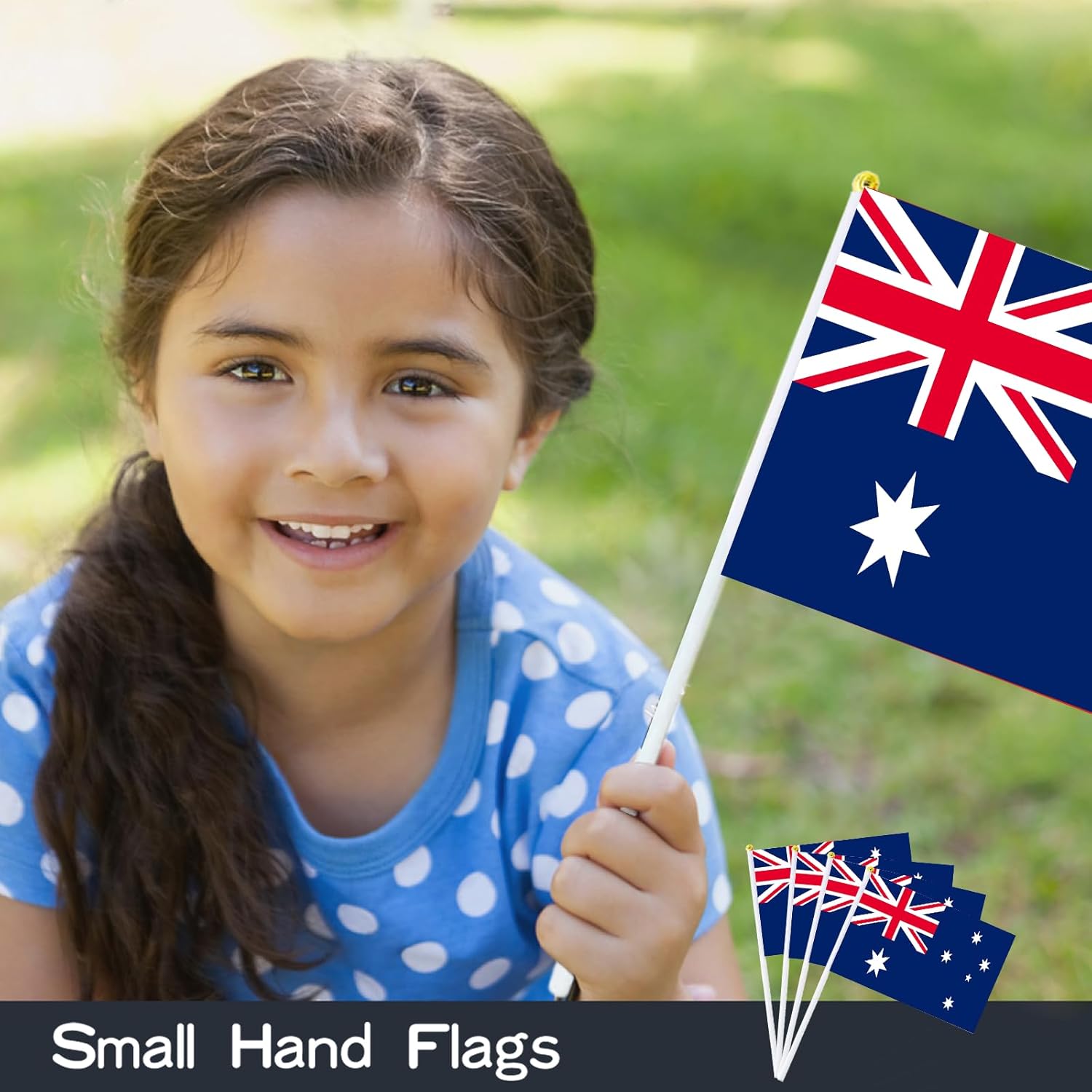 AhfuLife 15 stycken små Israel-flaggor för israelisk dekoration, mini Israel, handhållen flagga med 30 cm vit stolpe för Jom HaAtzma'ut Synagoge, solidaritetsfest, hem, trädgård, bar, dekoration