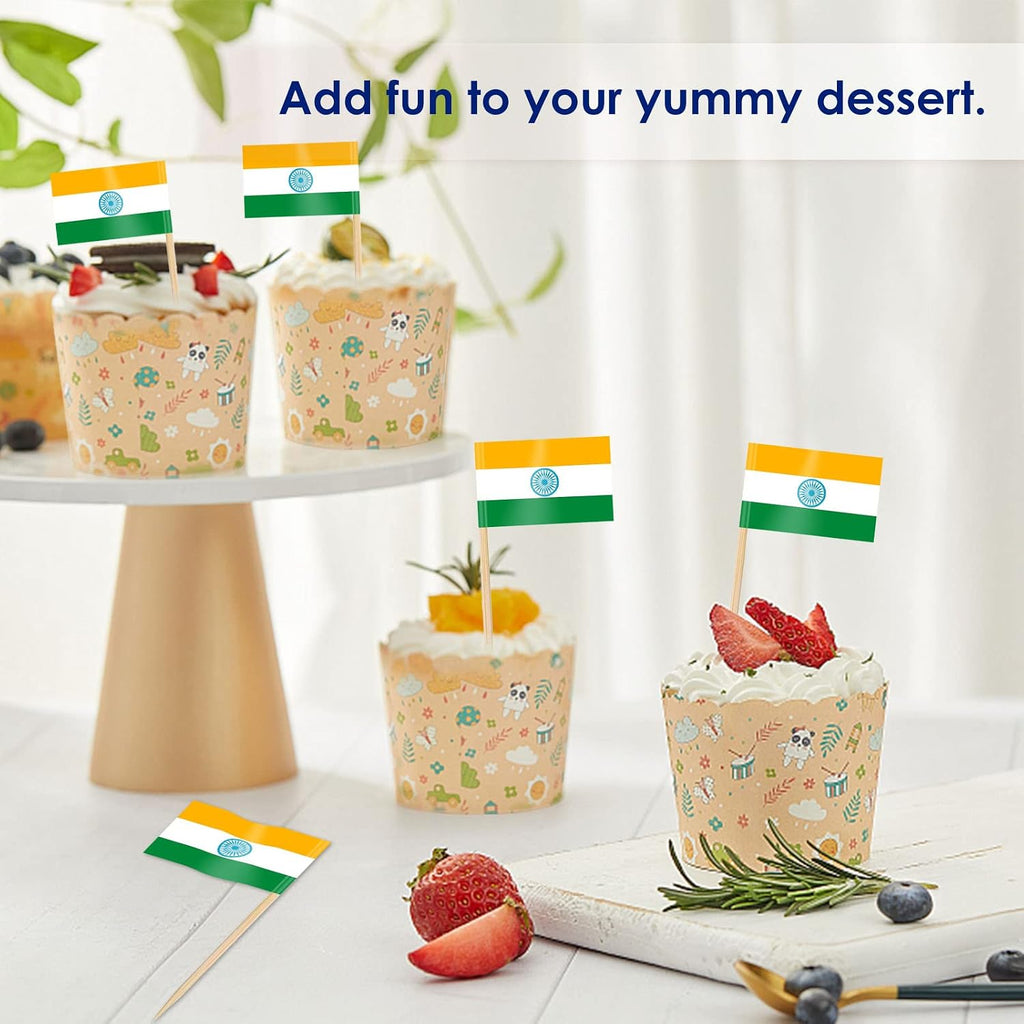 AhfuLife 100/200 st Israels tandpetarflaggor tårtdekorationer, Israels cocktailpinne flagga för smörgås mat cupcake toppers servis, världscupa, festtillbehör, pub, kungligt evenemang dekor (100 st)
