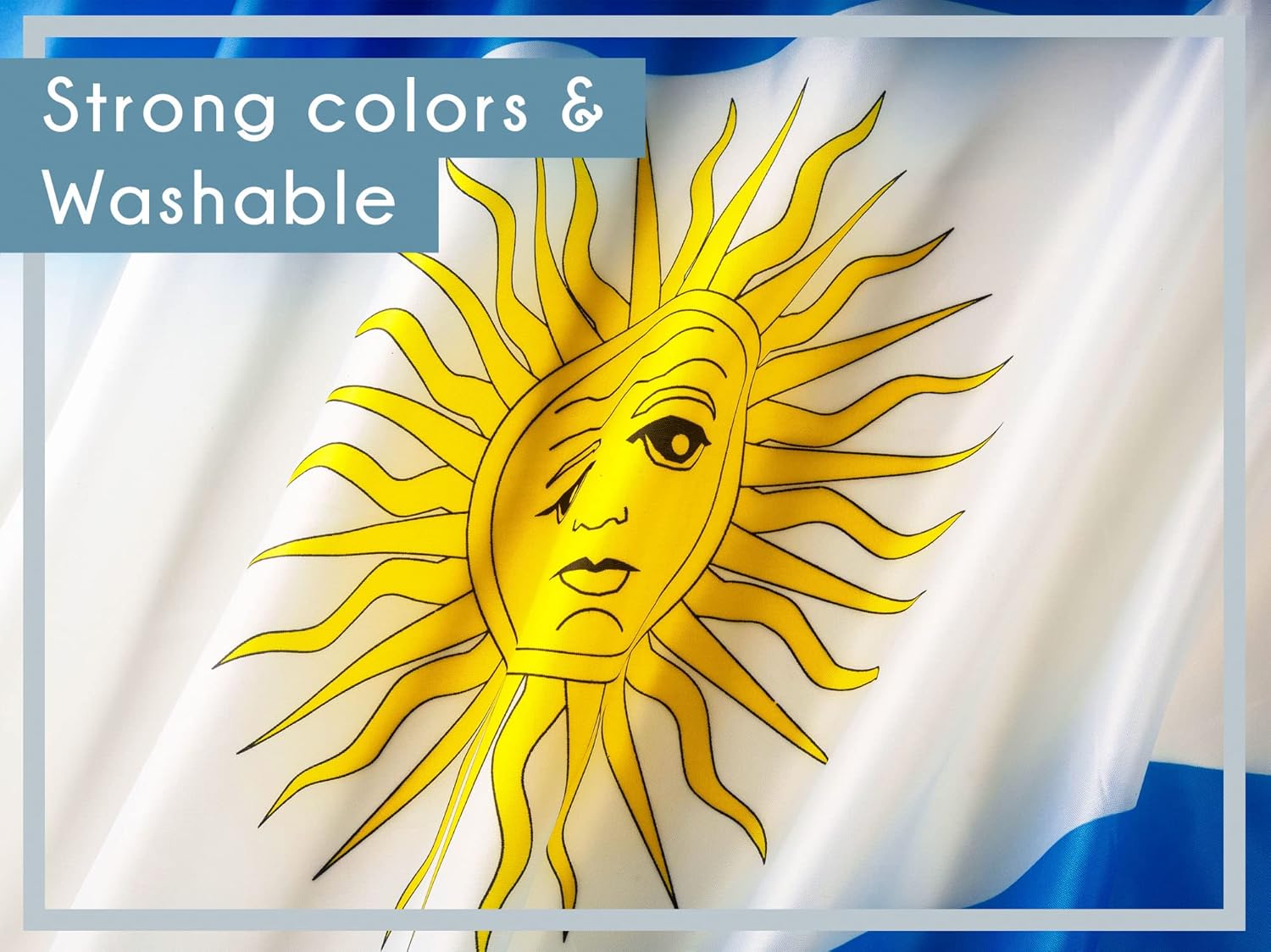 aricona flaggor - Israels flagga med 2 metallöglor, väderbeständiga - israelisk flagga 90 x 150 cm